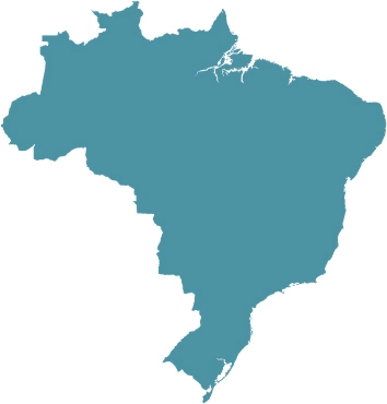 Mapa do Brasil fundo